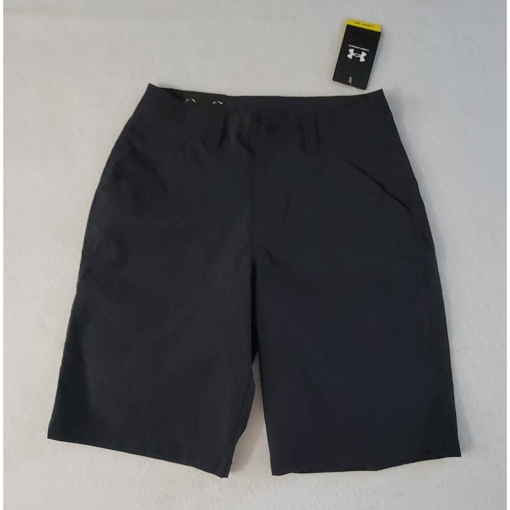 Under Armour Mens Fish Hunter Shorts Black UPF 30 Style 1304648 Size 28 NWT